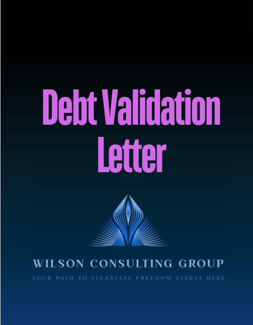 Debt Validation Letter